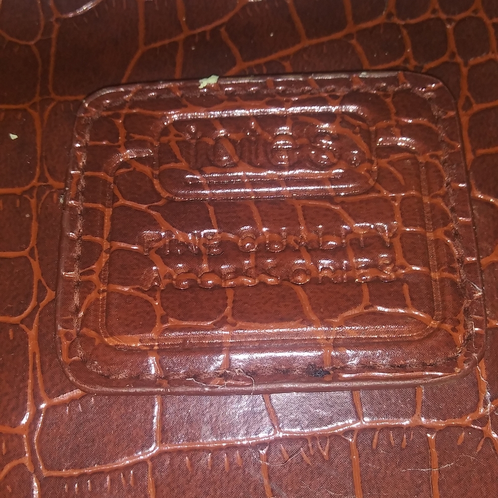 Dark Brown Leather Tote Large